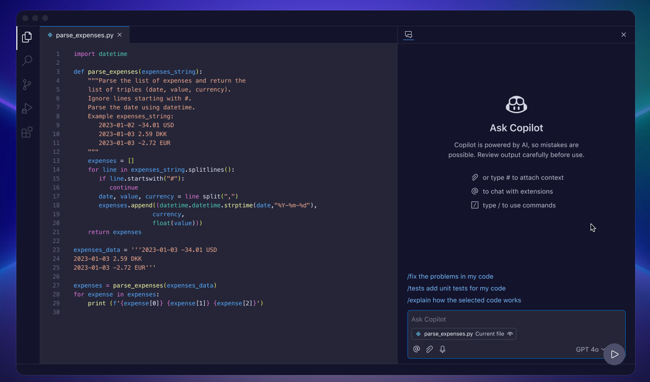 现代开发者必备 AI 工具,革命性改变你的编码体验:GitHub Copilot AI工具