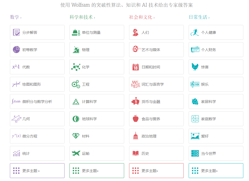 突破性技术和知识库,快速计算答案:Wolfram Alpha AI搜索引擎