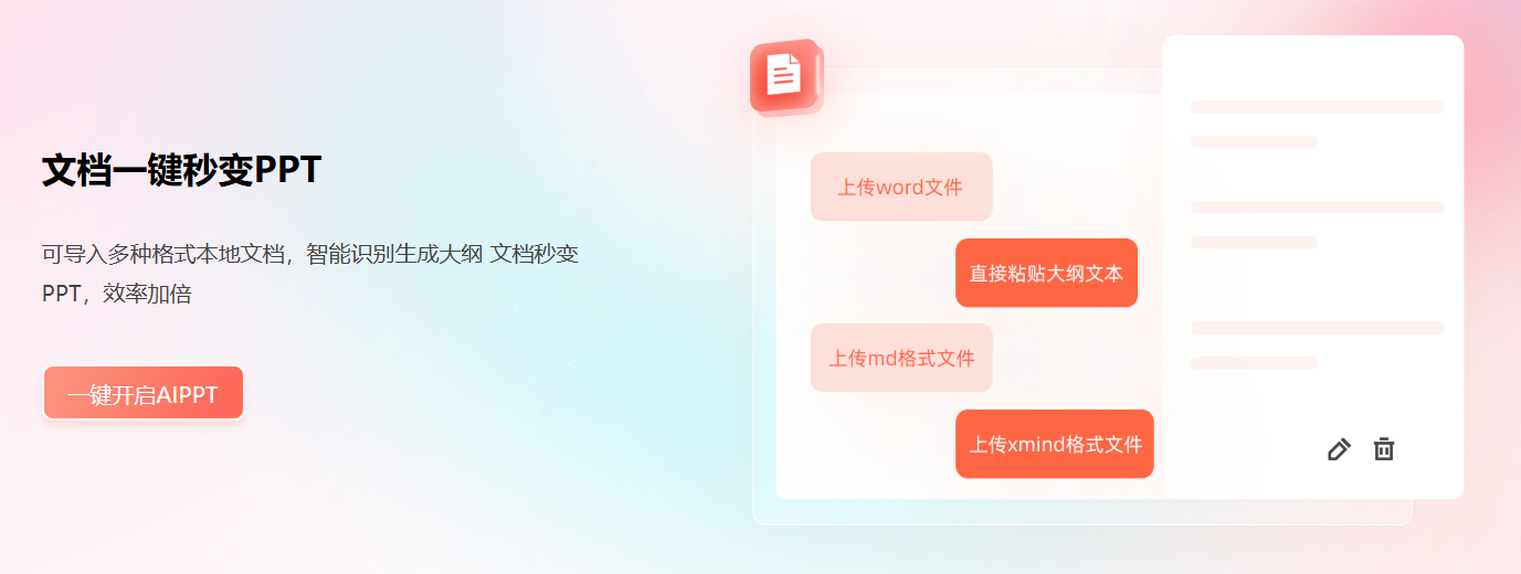 免费模板+智能排版,AI一键生成PPT模板,高效制作工具:笔格AI PPT