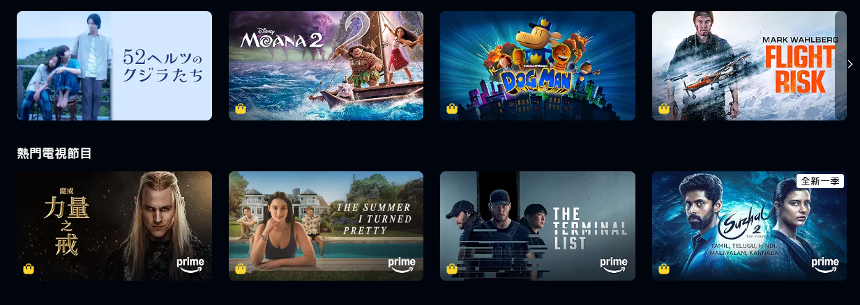 追剧新选择:Prime Video海量资源,会员免费看大片 !