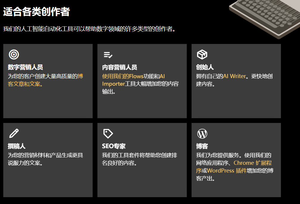 秒变SEO专家,高效内容创作,AI智能SEO优化提升排名:ContentBot AI工具