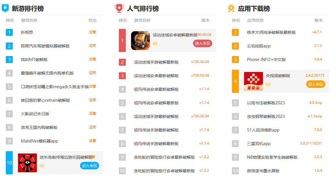 海量热门手机游戏免费下载-安全无毒手游下载:当速游戏
