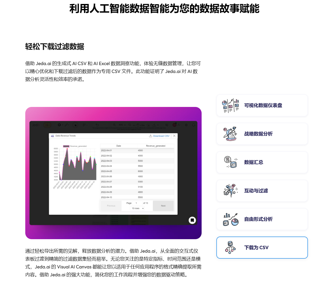 AI赋能商业-加速商业决策,AI多模态可视化平台 - Jeda.ai