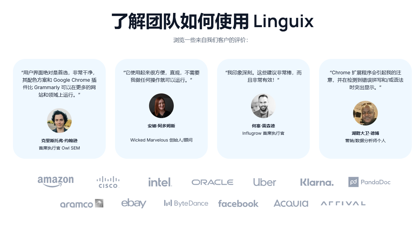 多语言语法助手-浏览器AI校对插件-团队协作AI写作,Linguix提升效率和质量