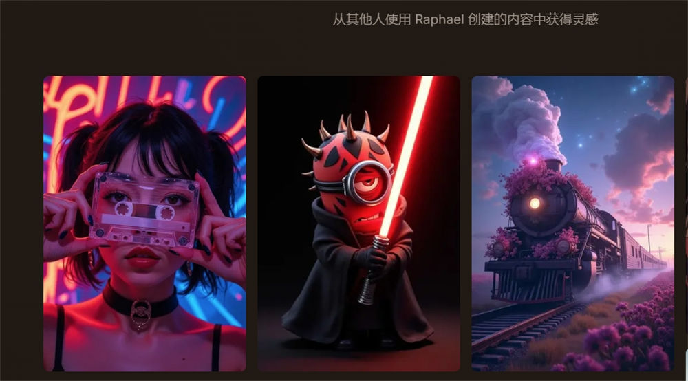 Raphael:免费AI图像神器/零门槛智能生成器,海量风格秒创作,艺术/设计/创意全场景覆盖!