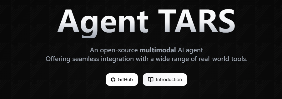 Agent TARS-AI智能GUI助手:GUI自动化操控电脑,告别繁琐