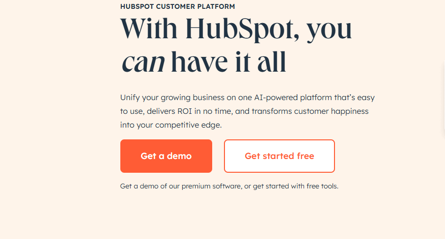 HubSpot AI智能CRM:全流程AI自动化整合营销/销售/服务!