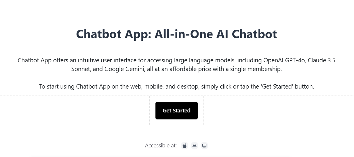 ChatbotApp:免费体验AI 驱动的智能 Chatbot-官方正版 AI 聊天机器人 App