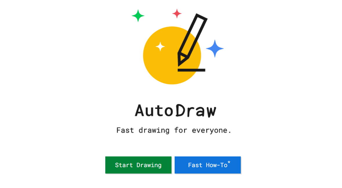 AutoDraw:谷歌AI绘画神器 | AI帮你把涂鸦变图标 | 在线免费绘图工具