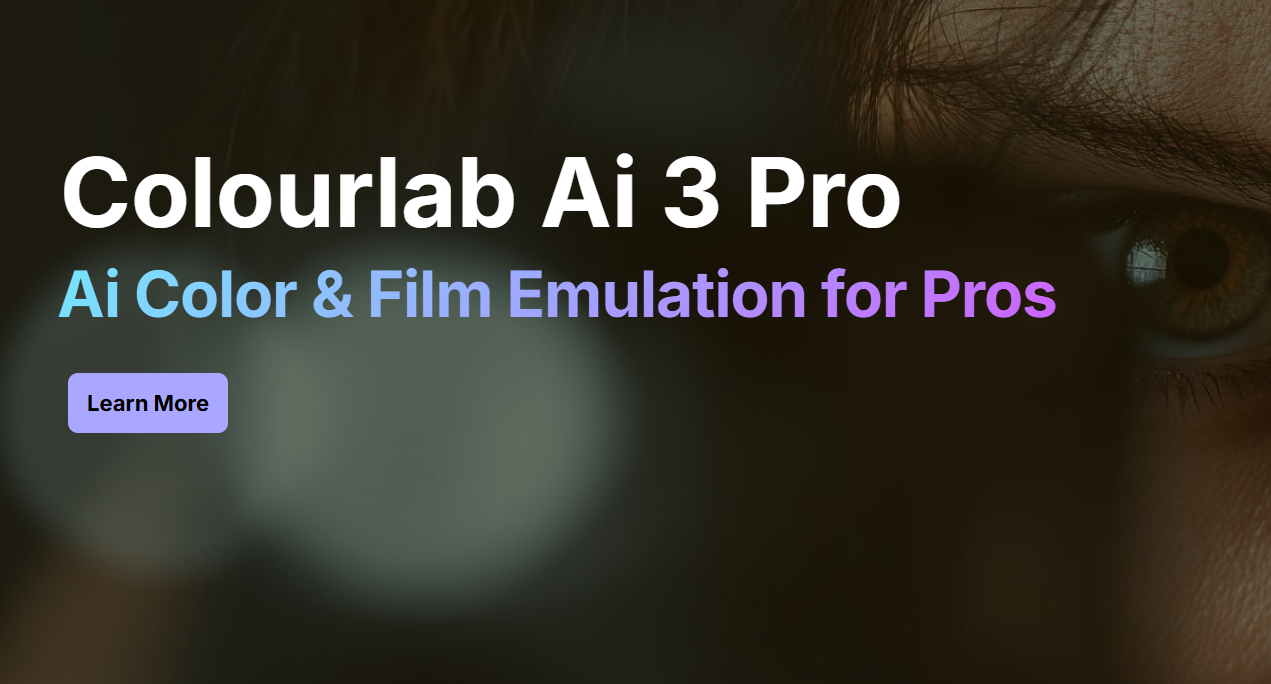 Colourlab AI: AI驱动的电影级调色系统 | 智能匹配、色彩管理、加速工作流