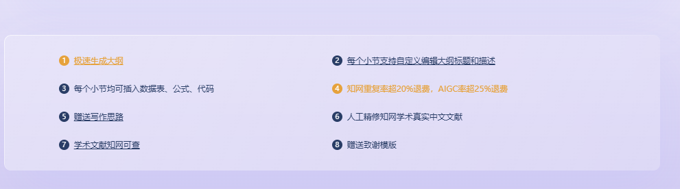 闪稿AI论文:从大纲到万字低查重论文,AI一站式智能写作。