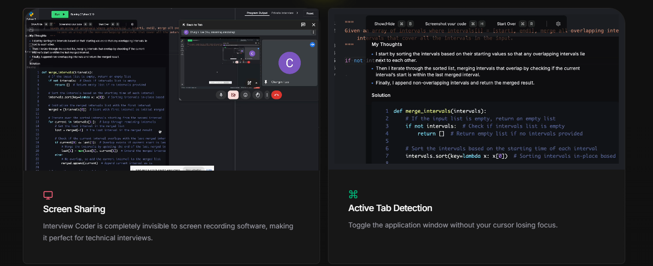 InterviewCoder AI:AI面试助手,实时代码反馈通关LeetCode