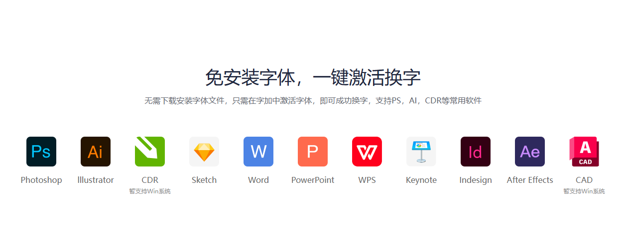 字加AI:AI智能选配字体,免费高效一键换入PS/AI