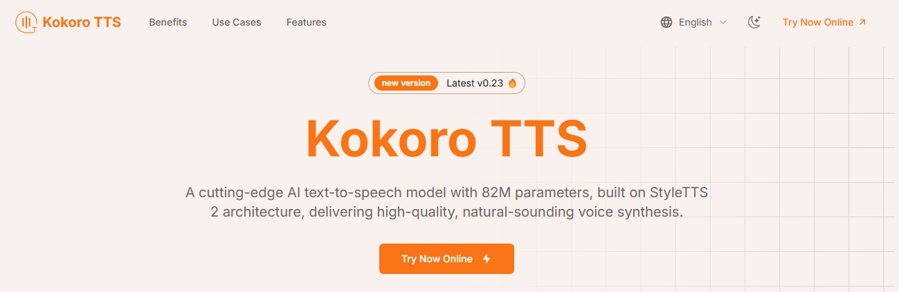 Kokoro TTS:免费AI语音无限商用-实时生成自然情感人声
