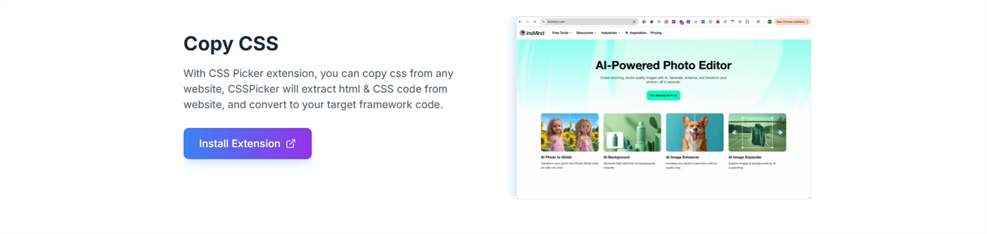 1746335905 13 CSSPicker:可视化CSS选择器神器,网页元素轻松点选、精准获取