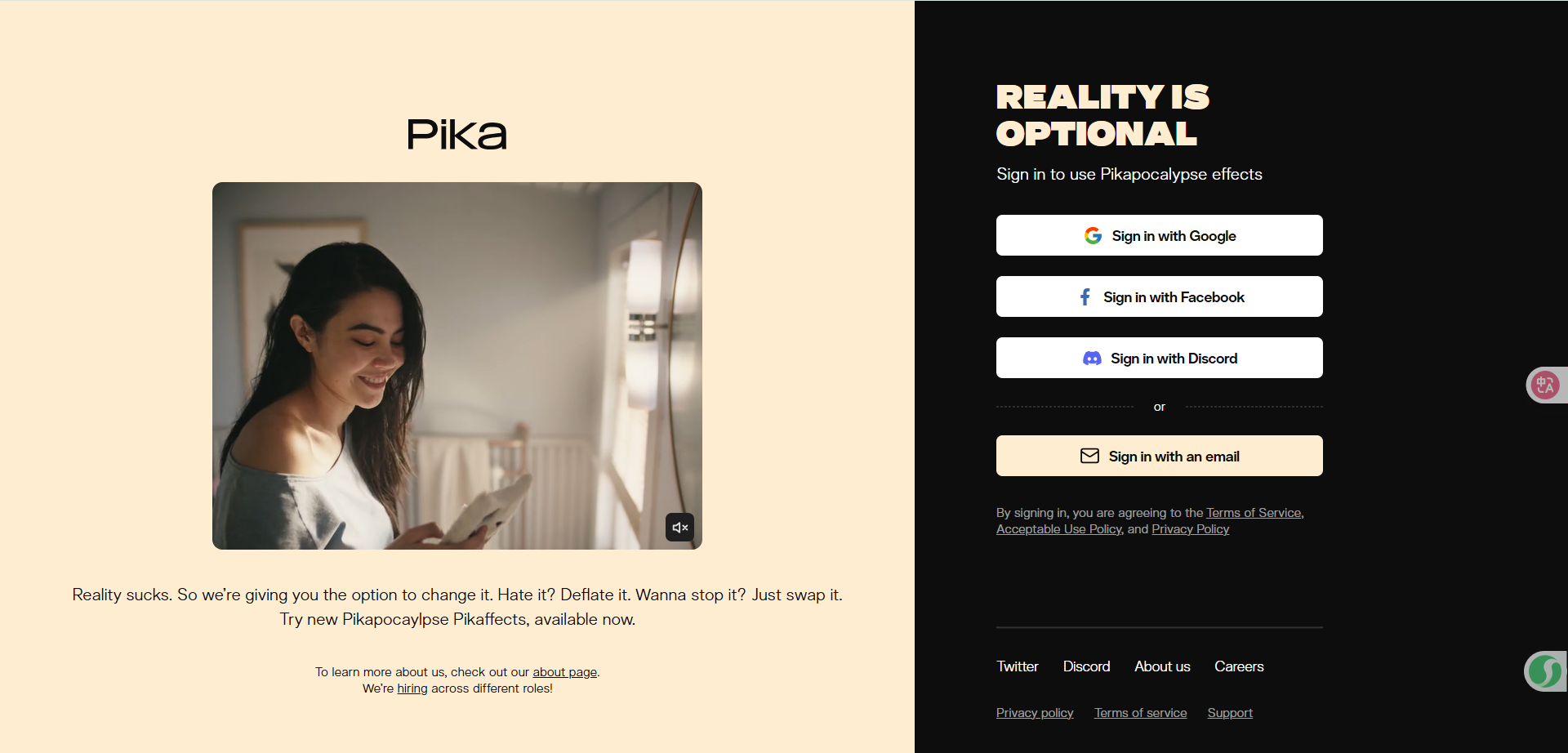 Pika:AI视频生成工具